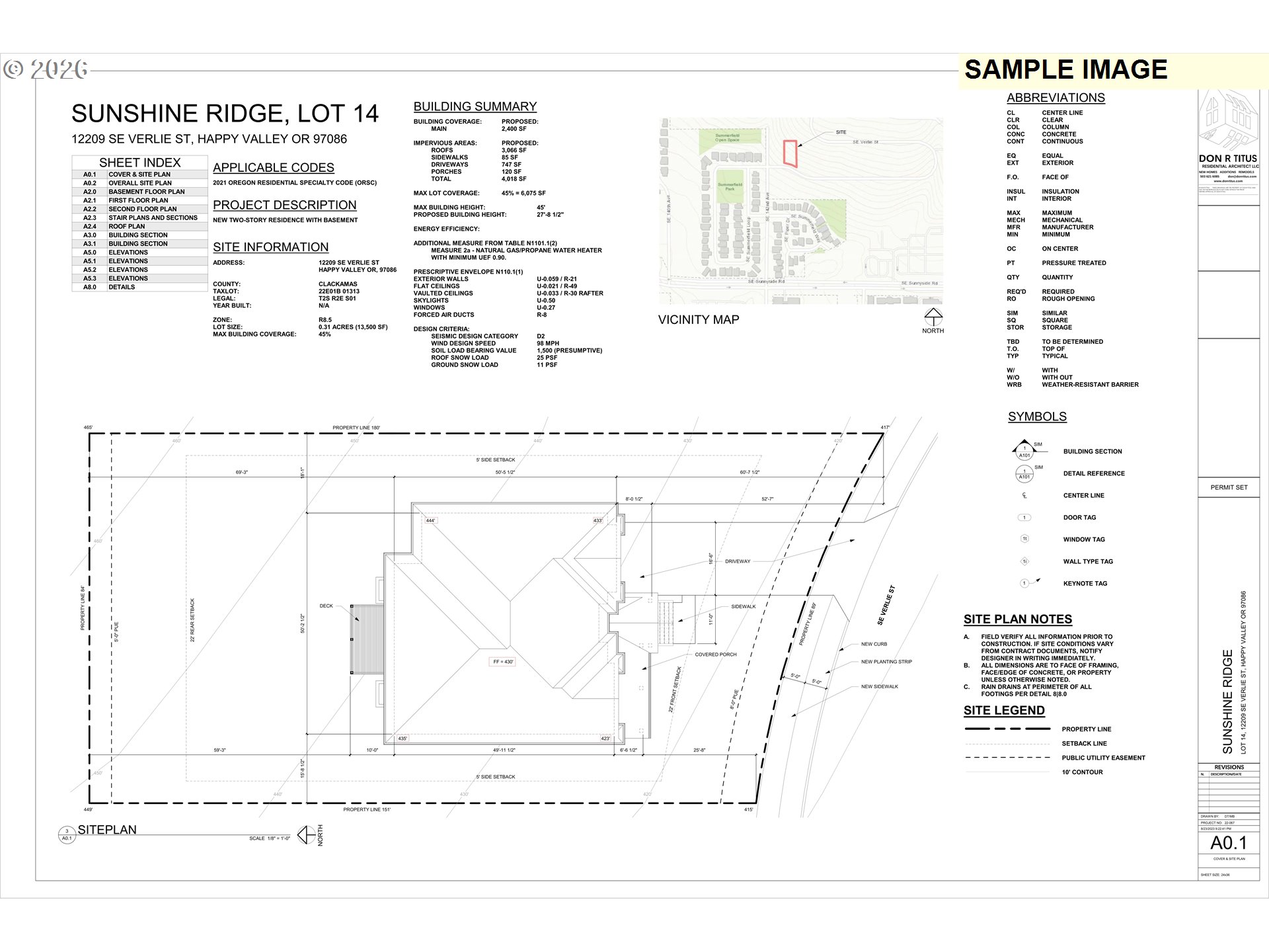 12209 SE VERLIE ST Lot 14