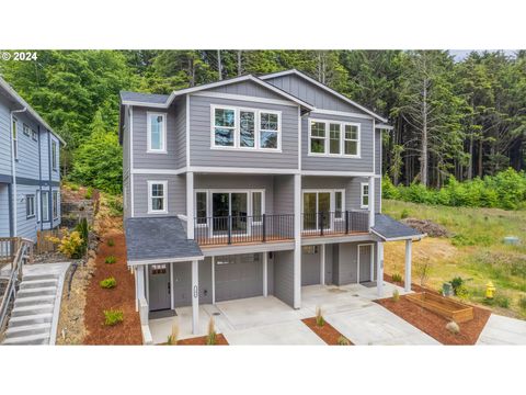 A home in Lincoln City