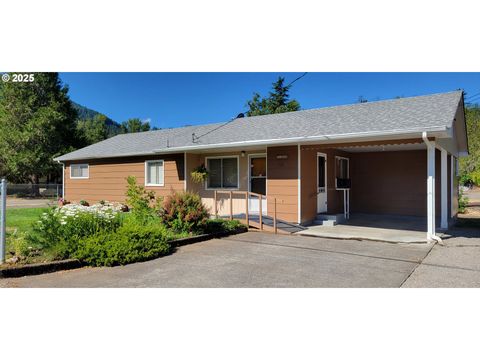 Photo of 76376 River Rd, Oakridge, OR 97463 (MLS # 154856948)