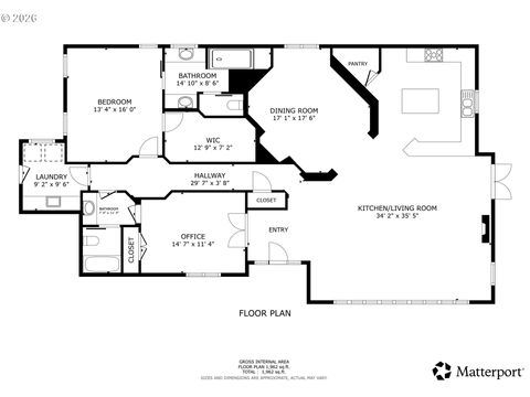 Tiny photo for 81482 Lost Creek Rd, Dexter, OR 97431 (MLS # 296805101)