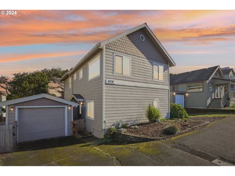 A home in Lincoln City