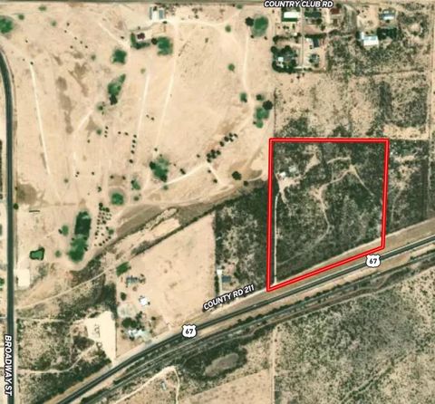 Vacant Land For Sale - 2000 Hwy 67<br/> Upton County, Rankin, TX 79778