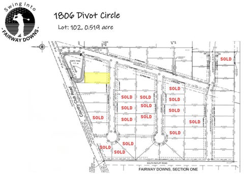 Vacant Land For Sale - 1806 Divot Circle<br/> San Angelo, TX 76904