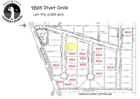 Vacant Land For Sale - 1805 Divot Circle<br/> San Angelo, TX 76904