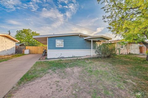 Homes For Sale - 406 Millspaugh Street<br/> Tom Green County, San Angelo, TX 76901