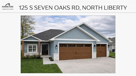 Photo of 125 S Seven Oaks Rd, NorthLiberty, IA 52317 (MLS # 202602399)