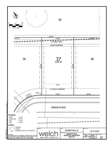 Photo of 914 Heron Place, Iowa City, IA 52245 (MLS # 202400426)