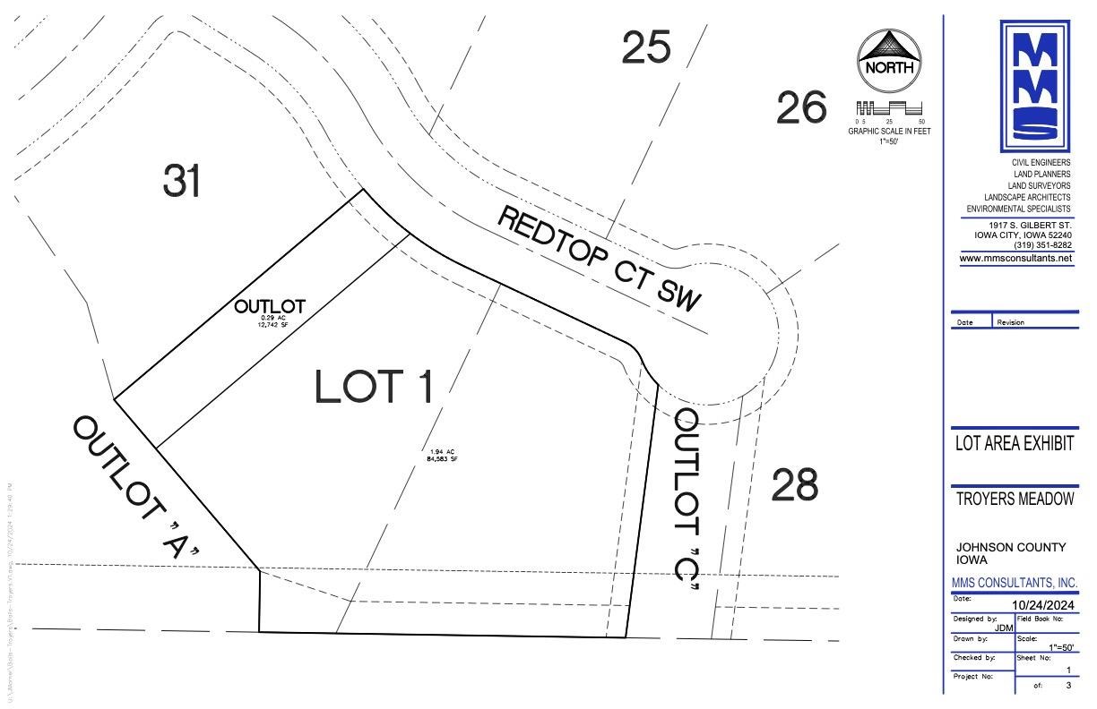 Photo 1 of 2 — Lots 29 and 30 Troyers Meadow, Kalona, IA 52247