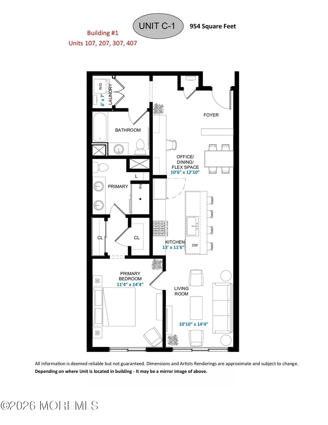 1 5th Avenue Unit #207