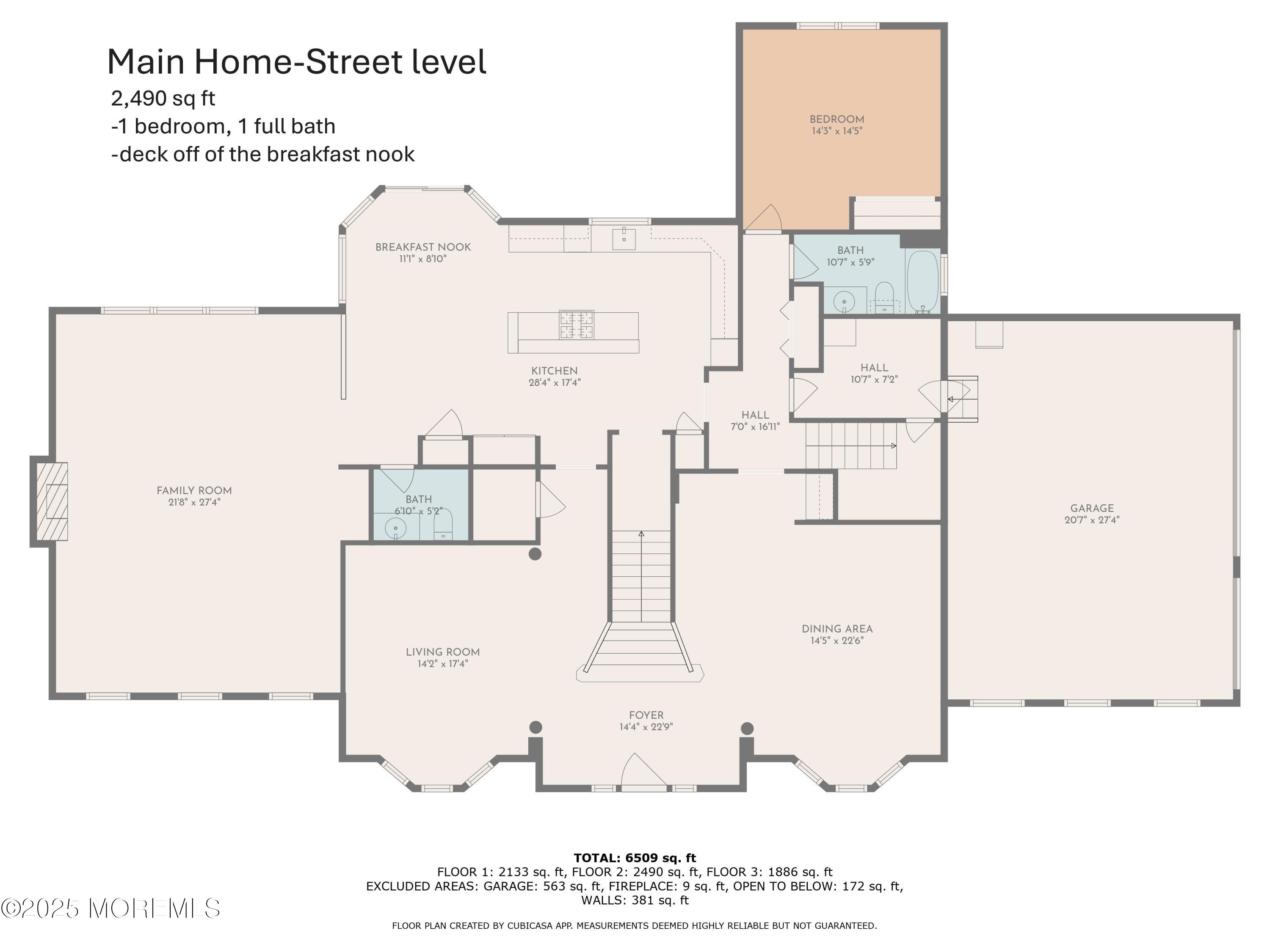 Manasquan, New Jersey, 08736, United States, 7 Bedrooms Bedrooms, ,6 BathroomsBathrooms,Residential,Active,2023366