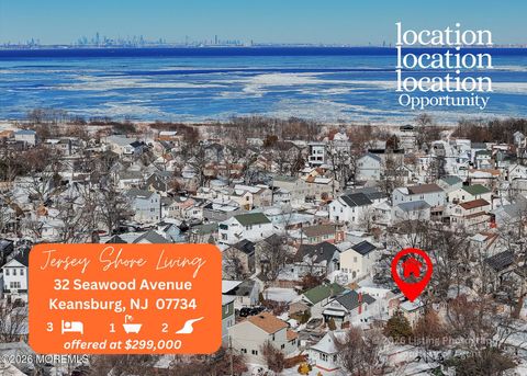 Homes For Sale - 32 Seawood Avenue<br/> Keansburg, NJ 07734