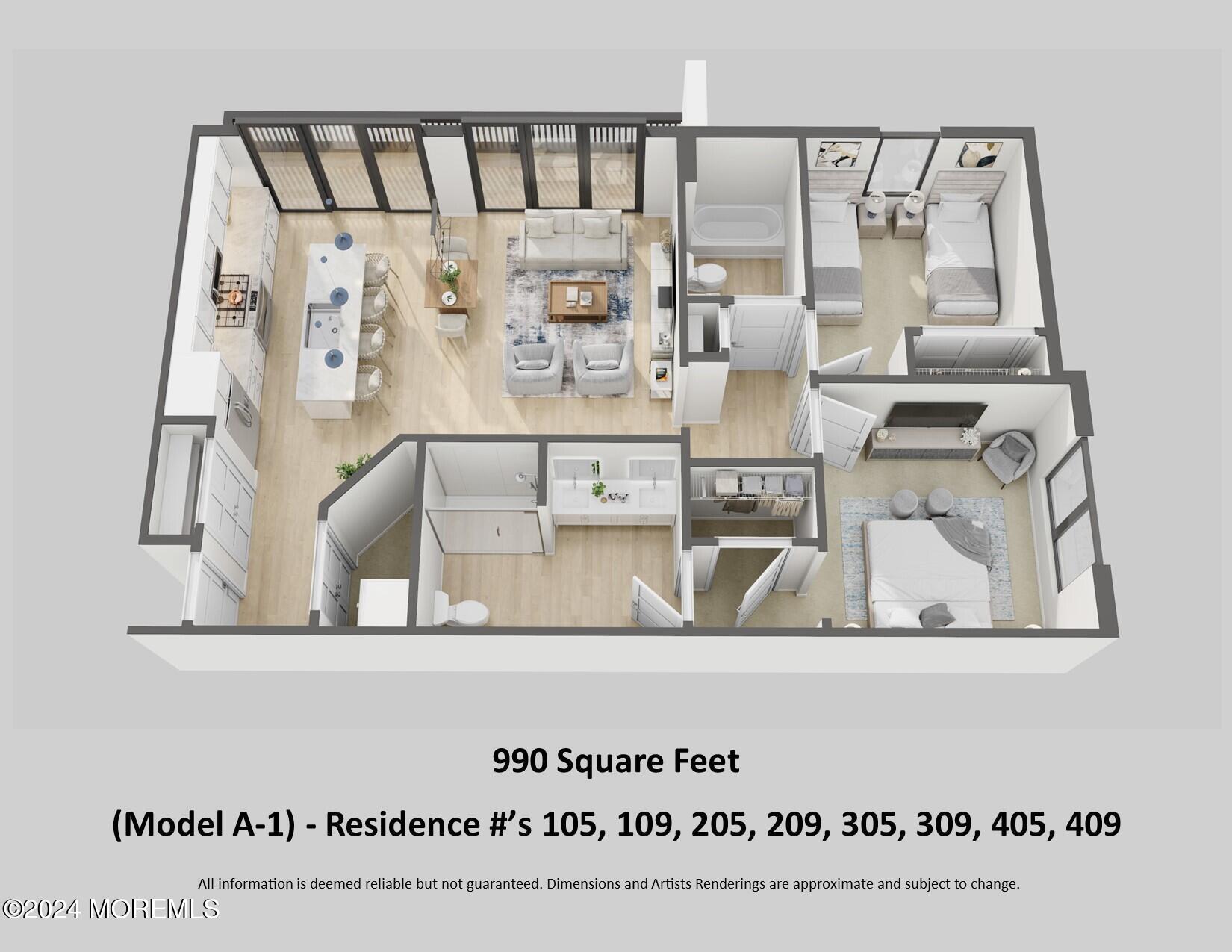 1 5th Avenue #RESIDENCE 405, Neptune City, New Jersey image 3