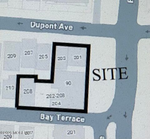 Vacant Land For Sale - 201-203 Dupont Avenue #+202-208 BAY TER<br/> Seaside Heights, NJ 08751
