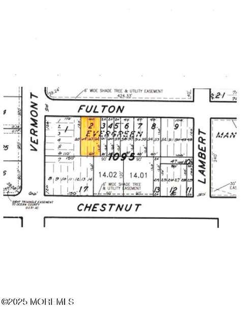 Vacant Land For Sale - 00 Fulton Road<br/> Lakewood, NJ 08701