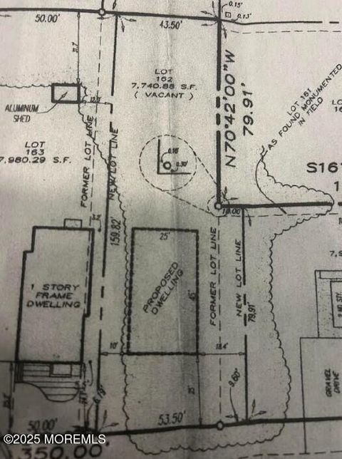 Vacant Land For Sale - 515 Cornell Avenue<br/> Toms River, NJ 08753