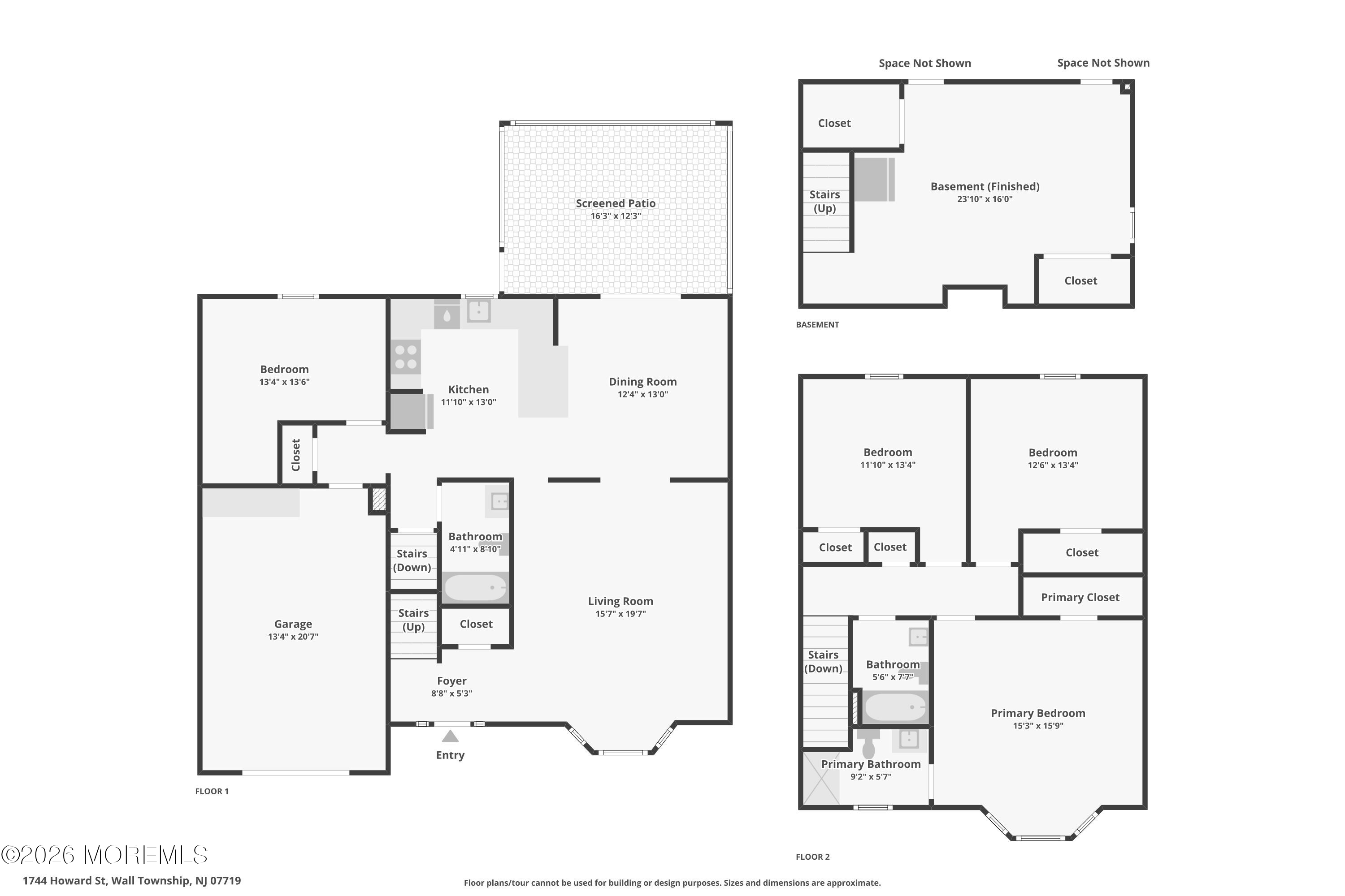 1744 Howard St, West Belmar, NJ, 07719, USA, 4 Bedrooms Bedrooms, ,3 BathroomsBathrooms,Residential,Pending,1744 Howard St,22623769
