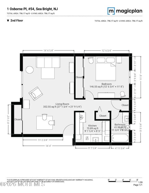 Condo For Sale - 1 Osborne Place #54<br/> Sea Bright, NJ 07760