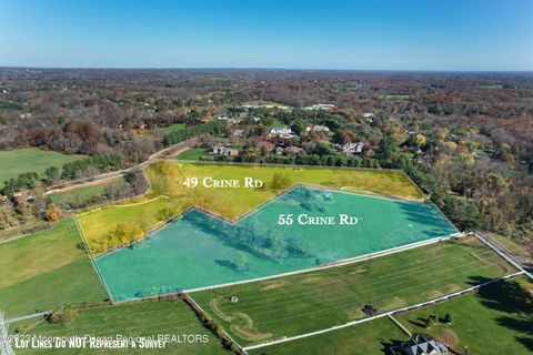 Vacant Land For Sale - 55 Crine Road<br/> Colts Neck, NJ 07722