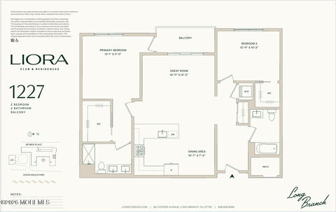 Condo For Sale - 85 Cooper Avenue #1227<br/> Long Branch, NJ 07740