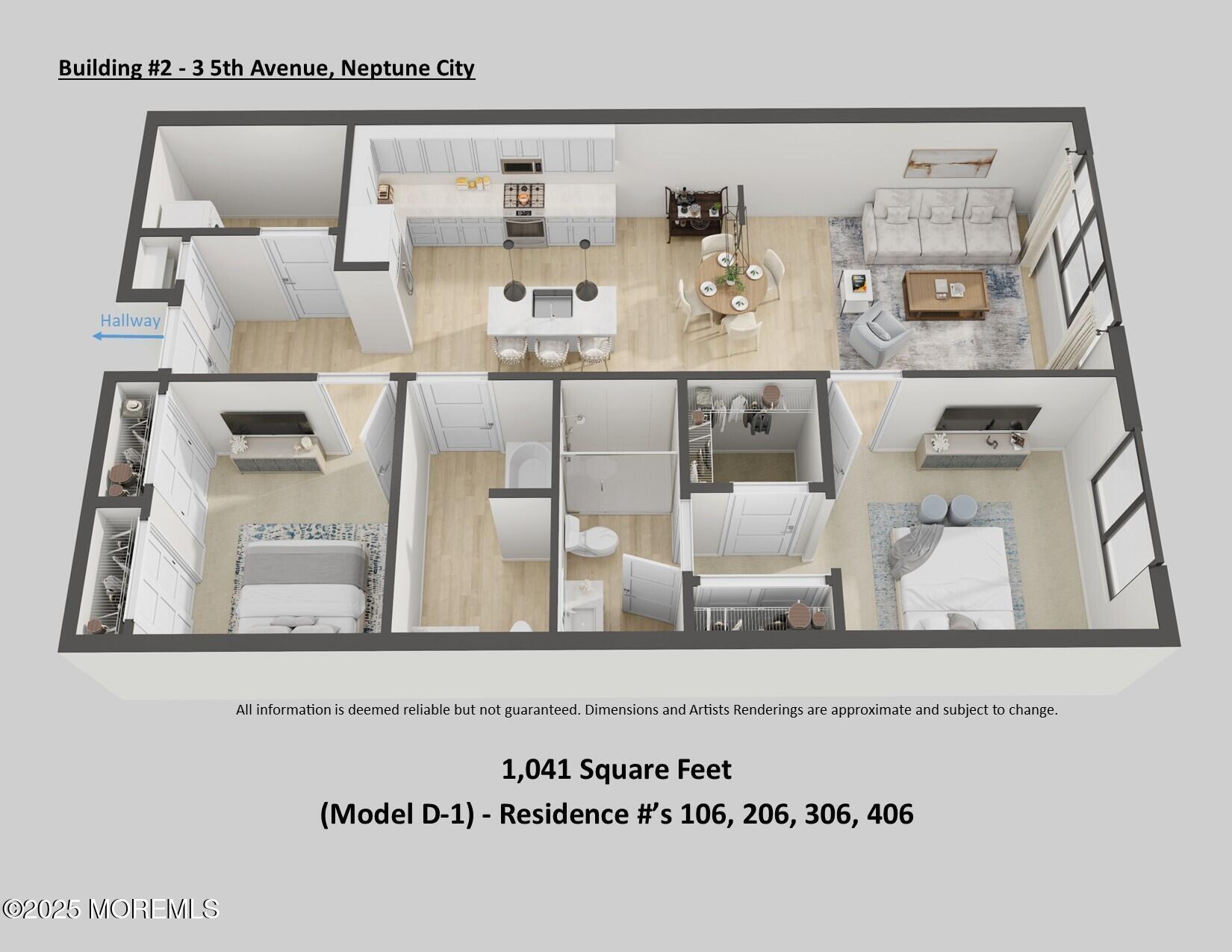 3 5th Avenue #RESIDENCE 206, Neptune City, New Jersey image 5