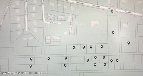 Vacant Land For Sale - 548 Thomas Avenue<br/> Ocean County, Little Egg Harbor, NJ 08087