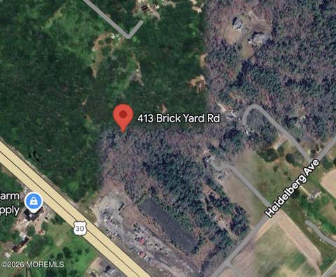 Vacant Land For Sale - 413 Brickyard Road<br/> Atlantic County, Egg Harbor City, NJ 08215