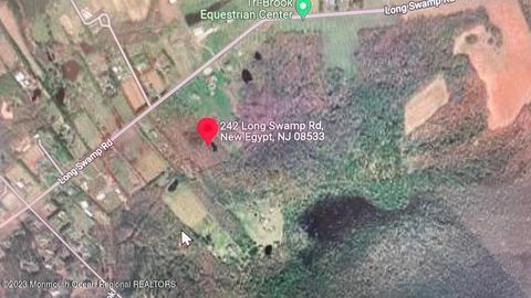 Vacant Land For Sale - 242 Long Swamp Road<br/> New Egypt, NJ 08533