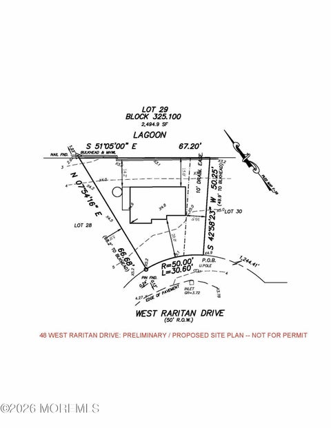 Vacant Land For Sale - 48 W Raritan Drive<br/> Ocean County, Little Egg Harbor, NJ 08087