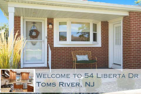 Homes For Sale - 54 Liberta Drive<br/> Toms River, NJ 08757