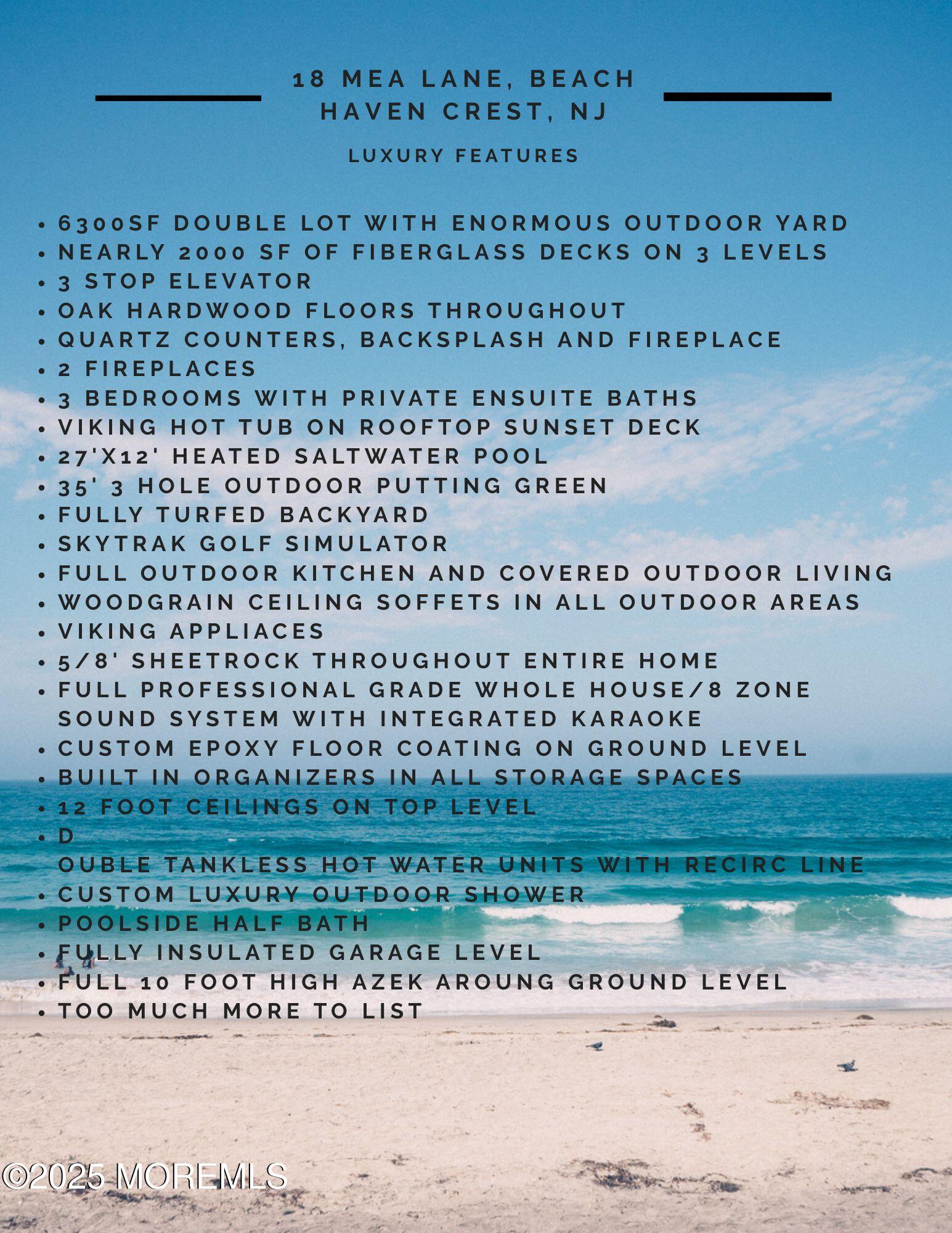 Long Beach Twp, New Jersey, 08008, United States, 6 Bedrooms Bedrooms, ,7 BathroomsBathrooms,Residential,Active,2036372