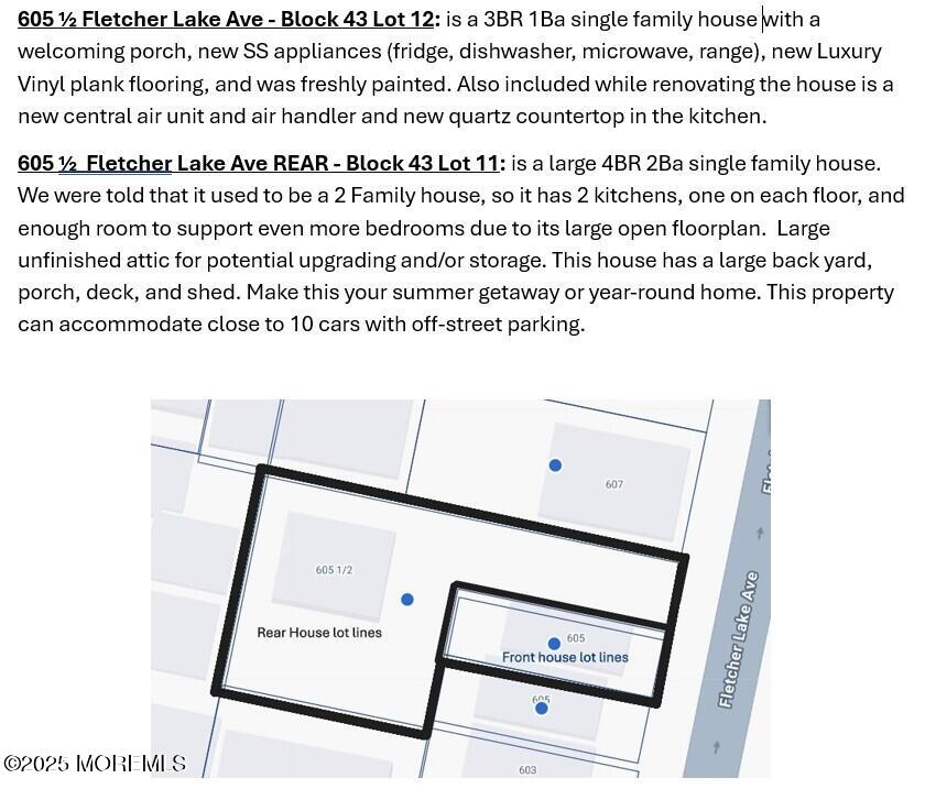 605 1/2 Fletcher Lake Avenue