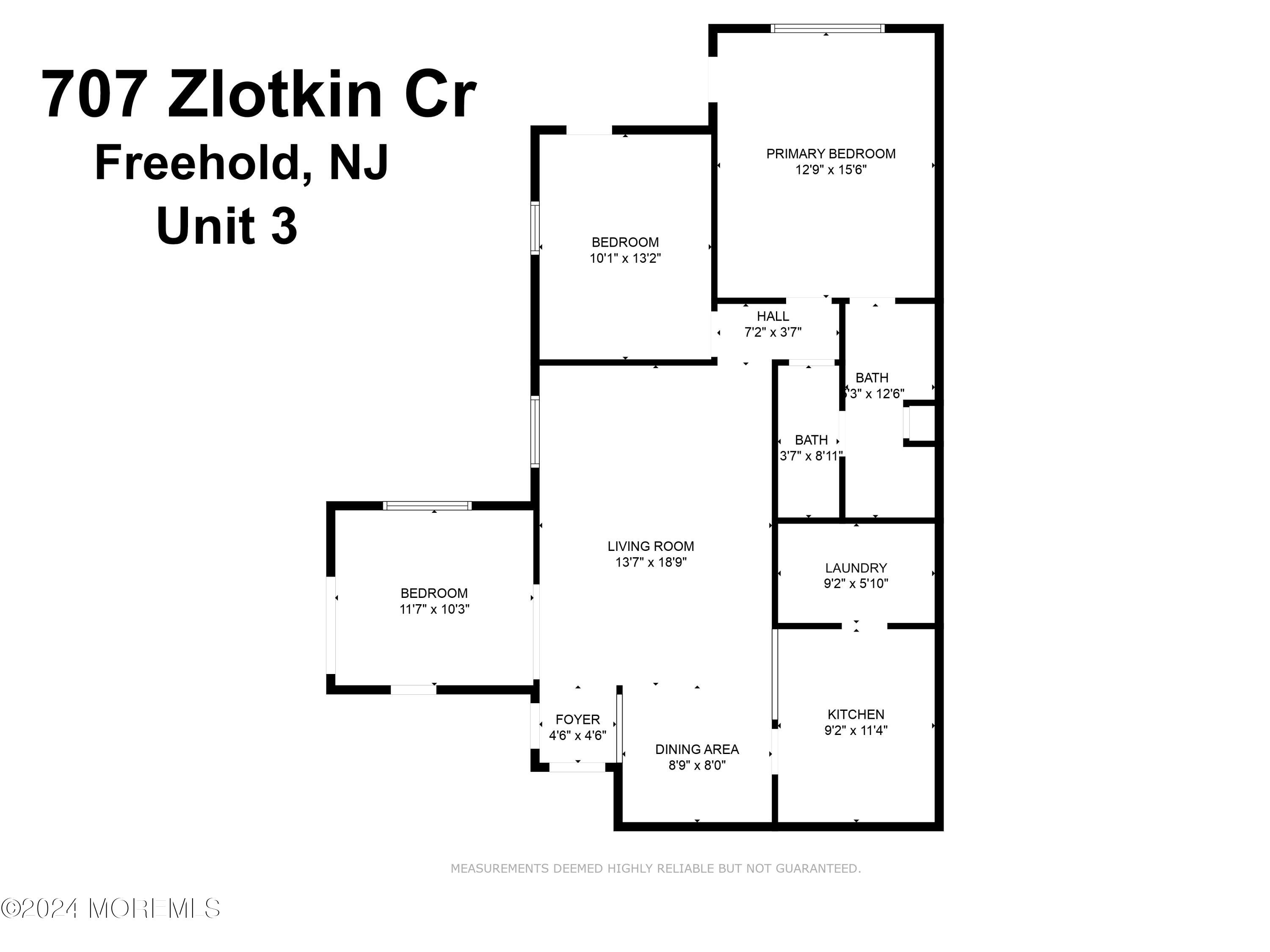 707 Zlotkin Circle #3, Freehold, New Jersey image 12