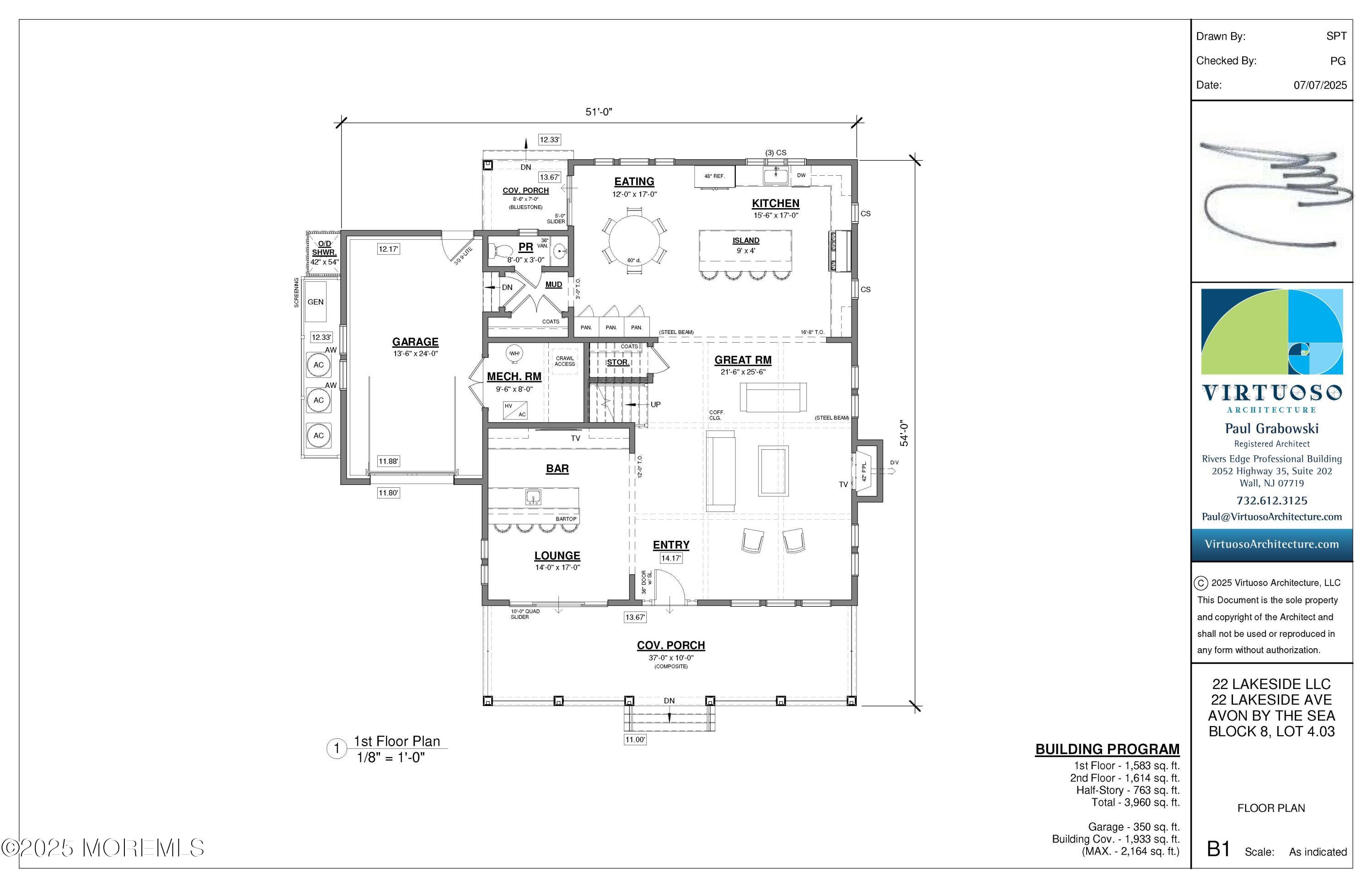 Avon-By-The-Sea, New Jersey, 07717, United States, 5 Bedrooms Bedrooms, ,5 BathroomsBathrooms,Residential,Active,2023437