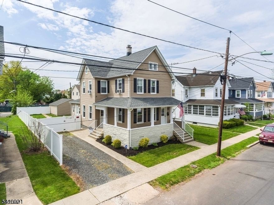 Beautifully updated and spacious colonial in charming and convenient Raritan Boro, minutes from the Raritan Train Station on the Raritan Valley NJ Transit Line, boasts an updated kitchen, three bedrooms, two full baths, one half bath, detached two car garage, a new patio, solar for decreased energy expenses plus a paver patio in a fantastic location to enjoy great schools and the entertainment of the downtown.