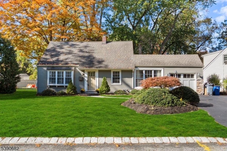 Classic and Charming Cape Cod home, beautifully blending vintage charm with modern comfort.  The flexible floor plan incudes two bedrooms on the main level, updated full bathroom and an additional bedroom upstairs and laundry/home office. Cozy living room and gourmet updated kitchen stainless appliances, granite countertops, light cabinets.  Breezeway for possible dining room or family room. Outside enjoy private backyard, perfect for entertaining, gardening or just relaxing.  The lovely maintained Cape Cod is in much sought after Pompton Plains, close to school, PV Park, shopping & the new rail trail walking path. Easy access to major highways and nearby surrounding towns across Morris, Essex and Sussex Counties.