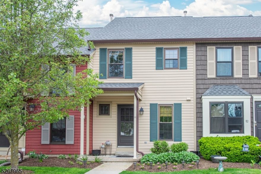 Pristine Townhome offering updates and amenities. Upon Entering you are in a spacious open floor plan offering Bright and light living Space. French door to Deck overlooking spectacular views. Totally updated Kitchen with Dekton Counter Tops. Powder Rm off of Foyer. Second Level offers Master Bed Rm w/Large Walk in Closet and custom-built ins. Lower Level has Full Finished walkout basement to patio. Family Room boasts wood burning fireplace and new flooring plenty of Storage and Utility Room. Quality of life with walking paths, pools, playgrounds, tennis, basketball courts, and parks. Space to relax or be active. Also available is a private golf course and country club. The Panther Valley community is a gated community with 24/7 security. Capital Contribution to POA to be paid by buyer at closing (1/10 of 1% of purchase price). Buyer to confirm amount with POA. All offers due by Tuesday 5/21 at 5pm