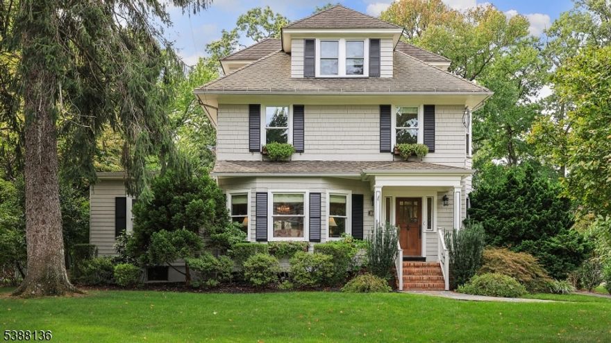 Nestled on a coveted Westfield street, this stately colonial offers 6 bedrooms, 3.2 baths, and timeless curb appeal. With its classic symmetry, mature landscaping, and flowing layout, this home has everything you'll want plus ease of access to downtown, schools, and transportation, making it a rare combination of elegance and convenience. Enter through the front door and you will immediately feel at home. The main floor features a large living room, a den for relaxing or working, a family room with views to the serene back yard, a spectacular kitchen with crisp white cabinetry, generous quartz countertops, exquisite tile detailing, a six-burner gas range, wet bar, and an expansive center island. A mud room and powder room complete this level. The second floor hosts five bedrooms and two full baths, including a primary suite with a walk-in closet and a bath with stall shower. Ascend to the third floor to discover an additional bedroom and full bath,  perfect for guests or private retreat. Downstairs, the fully finished basement has even more living space with a recreation room, game room, laundry, and an additional powder room.Designed for ease and elegance, this home offers refined spaces for gatherings, quiet moments, and everything in between. From the inviting covered porch to the beautifully finished interiors, every detail supports modern living. With its prime location and move-in-ready condition, 559 Lawrence Avenue stands out as a rare Westfield gem.