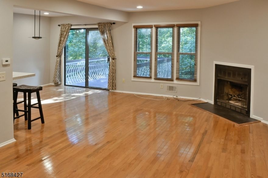 Fresh paint, 3 BR, 2.1 Bth with finished basement.Access lights, slider to deck an enjoy the green view, School bus near. Walk out basement. Desirable community living. easy access major highway. 2019 HVAC, Newer washer and dryer. Fire place sold as is ( never use )  ALL FINAL OFFER DUE MONDAY AUG 8 - 12:00 pm