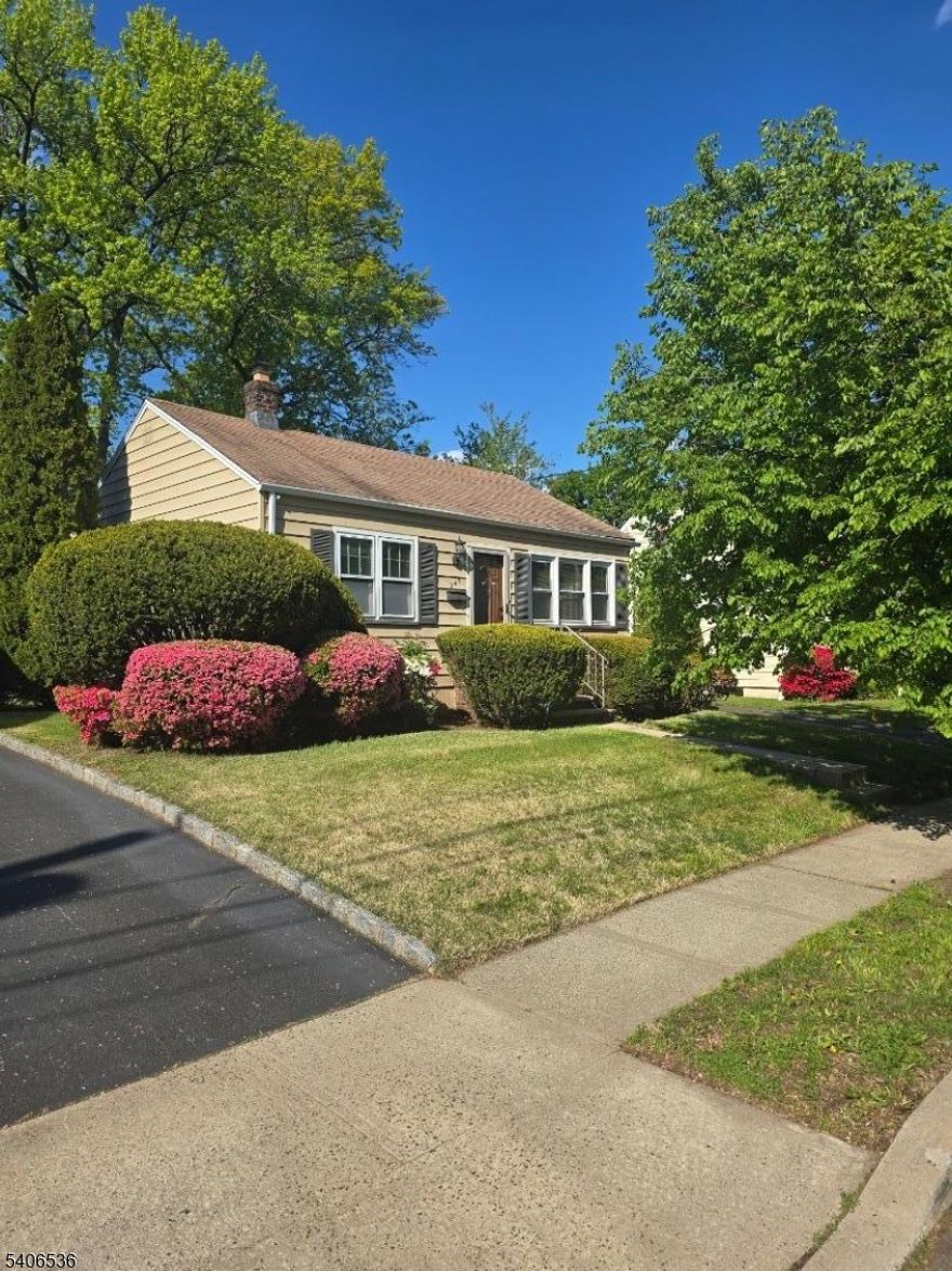 Nestled on the border of Rahway and Colonia, 247 Albermarle sits in the middle of a quiet, tree- lined street. This starter home in need of some repairs offers 2 bedrooms, a bathroom, an eat in kitchen and a living room on the main floor. The full basement has laundry options, storage options, and finishing possibilities. A detached garage and a large background completes the picture. Selling STRICTLY as is, with inspections for information purposes only. No repairs or concessions will be made. No known major issues. The utilities, including the water,  are turned off so scheduling should be done before dark. The buyer is responsible for all township/city certificates, or lender required repairs.