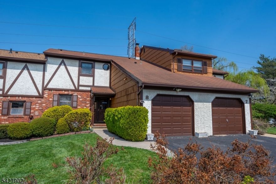 Welcome to this beautifully updated residence in the desirable Sheffield Mews community, ideally positioned on a peaceful cul-de-sac. Blending modern upgrades with timeless style, this home offers comfort, thoughtful design, and the convenience of a one-car garage with a spacious attic for additional storage. Step into a welcoming foyer with elegant tile flooring that flows seamlessly into a beautifully appointed kitchen and dining area featuring rich wood floors. The layout continues into a spacious and inviting living room, perfect for everyday living and entertaining. The fully remodeled kitchen is complete with solid wood cabinetry, granite countertops, a stylish backsplash, premium appliances. The formal dining room features sliding glass doors that open to a private backyard, offering scenic views of the sitting area and barbecue space. Upstairs, you'll find two generously sized bedrooms and two full bathrooms, offering both comfort and flexibility. The fully finished lower level provides versatile additional living space, including a laundry area, ample storage, and multiple closets perfect for a home office or gym. The community offers desirable amenities, including sidewalks, a playground, and optional access to a pool. Ideally located near parks, shopping, dining, and transportation, this home is approximately 4 miles from the New York Ferry and South Amboy Train Station, making commuting easy and efficient.
