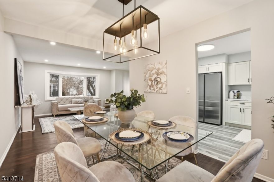 Renovated Split level in Highly desired neighborhood. family room, Dining room, Laundry, and Central Air this home checks all the boxes. Modern finishes and stainless steel appliances make this home move in ready. 3 bedrooms 1 bath on top level and 2 bedrooms, family room and 1 bath on lower level. Easy access to highways and commutes. come see this huge home with a large backyard and tons to offer.