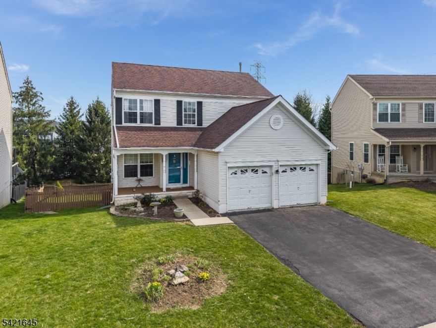 SOUGHT-AFTER GREENWICH CHASE ESTATES!  ORIGINAL OWNER.  MOVE RIGHT IN AND ENJOY THIS BEAUTIFULLY MAINTAINED 3-BEDROOM, 2.5-BATH COLONIAL NESTLED IN ONE OF THE AREA'S MOST DESIRABLE COMMUNITIES.   A WELCOMING FRONT PORCH SETS THE TONE FOR THIS INVITING HOME,  FEATURING A SPACIOUS AND FUNCTIONAL FLOOR PLAN PERFECT FOR EVERYDAY LIVING AND ENTERTAINING.THE MAIN LEVEL OFFERS A FORMAL LIVING ROOM, A BRIGHT KITCHEN WITH A COZY BREAKFAST NOOK, AND A SEPARATE DINING AREA. RELAX IN THE DEN WITH ACCESS TO A PRIVATE BALCONY IDEAL FOR MORNING COFFEE OR UNWINDING AT THE END OF THE DAY. A CONVENIENT LAUNDRY ROOM AND POWDER ROOM COMPLETE THIS LEVEL.UPSTAIRS, AN OPEN-TO-BELOW DESIGN CREATES AN AIRY FEEL. THE PRIMARY SUITE IS PRIVATELY SET APART AND FEATURES A WALK-IN CLOSET AND A FULL LUXURY BATH. TWO ADDITIONAL BEAUTIFULLY APPOINTED BEDROOMS AND A FULL BATH COMPLETE THE SECOND LEVEL.THE FULL WALKOUT BASEMENT OFFERS ENDLESS POSSIBILITIES FOR ADDITIONAL LIVING SPACE, A HOME OFFICE, OR RECREATION AREA. STEP OUTSIDE TO A FENCED-IN YARD PERFECT FOR ENTERTAINING, PETS, OR PLAY. A FINISHED 2-CAR ATTACHED GARAGE ADDS CONVENIENCE AND STORAGE.ENJOY THE BENEFITS OF PUBLIC WATER, SEWER, AND NATURAL GAS, ALONG WITH A LOW HOA THAT INCLUDES TENNIS COURTS, A TOT LOT/PLAYGROUND, AND JOGGING PATHS. IDEALLY LOCATED JUST MINUTES FROM PARKS, GOLF COURSES, SHOPPING, AND DINING. THIS IS A WINNER DON'T MISS OUT!