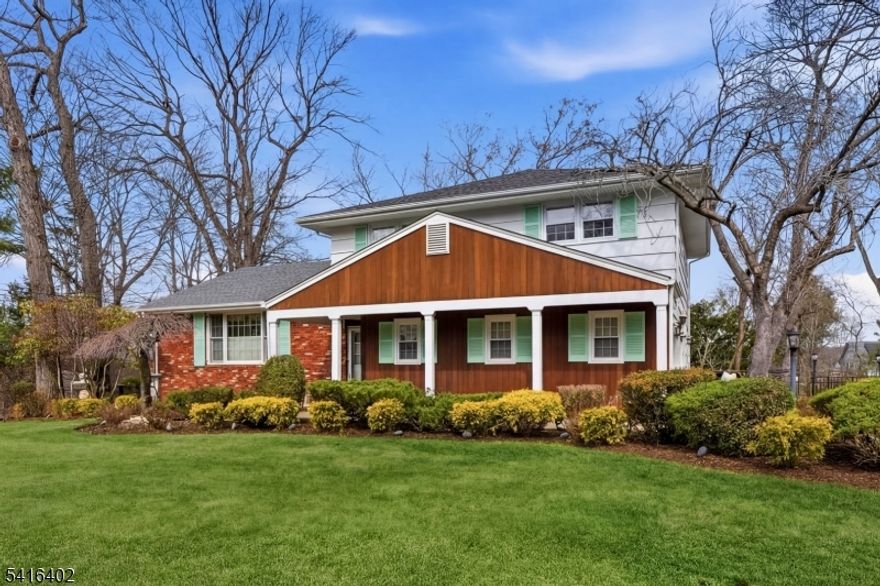 Beautifully maintained 3-bedroom, 2.5-bath split-level home located in the highly sought-after Rolling Hills section of Wayne. Beautifully landscaped property! This home greets you with a spacious foyer and an effortless flow throughout enhanced by hardwood floors (under carpet), decorative moldings, wainscoting, and recessed lighting. The bright eat-in kitchen offers 42-inch cabinetry, abundant counter space, ample storage, an exhaust vent, and a skylight that fills the room with natural light. The expansive living room boasts a stunning bay window, while the formal dining room provides the perfect setting for entertaining. A cozy, windowed sunroom, and offering direct access to the back deck. The family room features a charming wood-burning fireplace, luxury vinyl plank flooring, and built-in window benches, while the first-floor mudroom/laundry room offers convenient backyard access and is complemented by an updated powder room.Three spacious bedrooms. Hot water baseboard heating, a new roof and chimney updates (both 2025), and a whole-house fan for energy efficiency during warmer months. Finished basement includes a second kitchen with sink, permitted stove, and stainless steel refrigerator perfect for entertaining, guests-- along with a workshop and additional storage area. 2-car attached garage with ceiling fan and storage, a large shed in back, in-ground sprinklers. Just minutes from parks, the mall, dining, and NJ Transit. One of Wayne's most desirable neighborhoods!