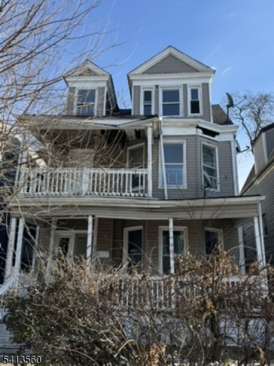 BEST AND FINAL DUE 3/6/26 @ 5PM. Attention investors and builders. Home is in need of complete rehabilitation. This is an opportunity to purchase a two family house with a bonus attic and separate entry in a prime location. Both units have 2 bedrooms and 1 bathroom and ample space. Please note: prior to access, all visitors must sign the hold harmless. Property is owned by a lender through foreclosure. Seller has never occupied the property and has no knowledge of the property. Property is being sold AS-IS with no utilities on. Seller makes no representations or warranties about the property and buyer is responsible for CO, any open permits and curing any violations.