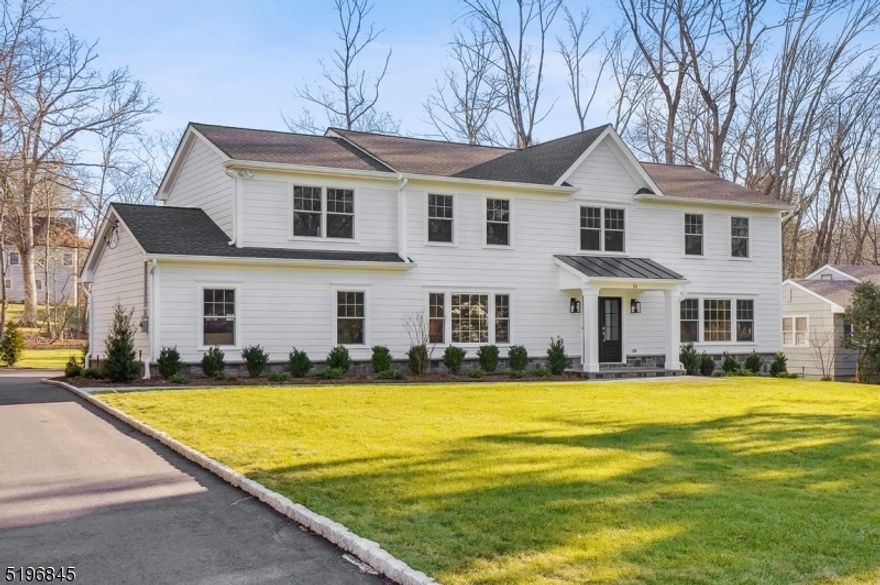 LIKE NEW!! Completely renovated & expanded (2023 completion) by local, established builder, this exquisite CH Colonial is the one you've been searching for! ALL NEW electrical wiring including new 200 amp service, HVAC, insulation, roof, windows, siding, HW floors etc. Beautiful decorative moldings &trim throughout reflect quality craftsmanship & timeless appeal; Featuring an ideal floor plan, spacious rooms, & meticulous attention to detail, this stunning home exudes elegance, comfort & style.  Gourmet Kitchen w/crisp white cabinetry, quartz counters, high-end SS appliances(Subzero/Wolf),walk-in custom pantry& French sliders leading to patio; Mudroom w/custom bench/cubbies; Butler's Pantry w/wine fridge &bar sink; Formal LR&DR; Bright & airy FR w/soaring vaulted ceiling, gas fireplace & shiplap accent wall; First floor BR/Office; Sumptuous  Primary Suite boasts tray ceiling, dazzling boutique-like closet room, enormous spa-like bath w/sleek freestanding soaking tub,2 vanities, luxurious shower & separate toilet room; 3 additional bedrooms, 2 full baths & generous Laundry Rm complete the 2nd floor; Custom closets in all BR's. Inviting finished Basement w/large Rec Rm w/wet bar, half bath, & Exercise Rm. Gorgeous & expansive backyard w/lovely patio offers the perfect setting for outdoor entertainment & fun; TRULY A REMARKABLE DREAM HOME IN A FABULOUS LOCATION...Perfect for the most discerning Buyer!