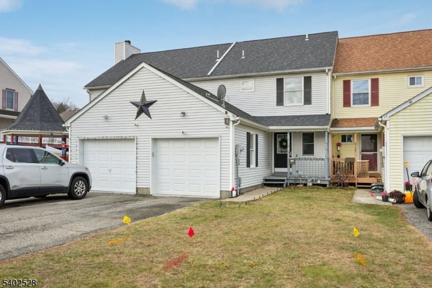 NO HOA!  Welcome to 15 Lakeview Terrace! This move-in ready townhouse offers comfortable and low-maintenance living with 3 spacious bedrooms and 2.5 baths. Immaculately maintained throughout, the home features a functional layout perfect for everyday living and entertaining. Enjoy a prime location with convenient access to shopping, dining, and major routes, all while being part of the highly regarded Sussex Wantage School District. A perfect opportunity for those seeking style, comfort, and location in one turnkey home.