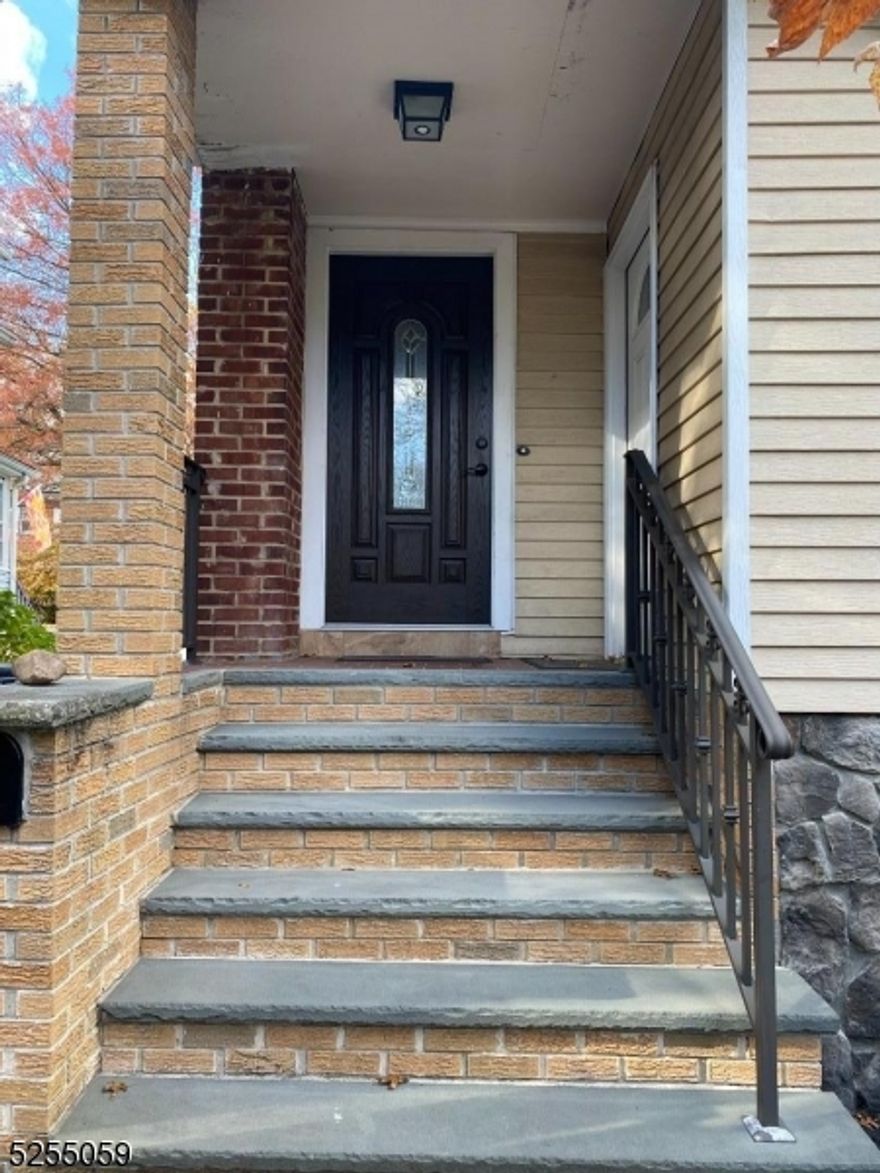 Completely renovated, spacious & bright apartment with beautiful eat-in kitchen, large living room, separate dining room (could be home office) hardwood floors, CAC, thermal windows, recessed lights and 1st floor Laundry Room with brand new washer & dryer. Good closet space, freshly painted, outdoor patio, private parking space, tenant has use of the yard.  Brand new washer/dryer/refrigerator.  NO PETS. NO SMOKERS. NTN Credit Application & Employment Verification required.No access to basement.