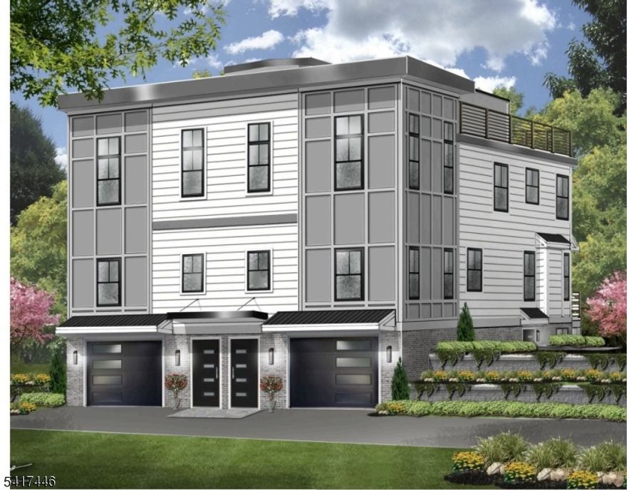 Brand-new 2026 construction townhome located moments from Downtown Millburn, designed by renowned architect Thomas Baio, AIA, & built by premier Short Hills builder SEE Developers, LLC. Spanning three finished levels this residence blends modern design & high-quality craftsmanship w/ exceptional location offering Midtown Direct train access to NYC. The main level is thoughtfully designed, feat chef's kitchen w/ custom cabinetry, quartz countertops & Bosch SS appliances. Central island w/ Crate & Barrel designer pendants flows seamlessly into dining & living areas, anchored by a sleek gas fireplace. Versatile lower level incl kitchenette, full bath & laundry feat private entrance ideal for in-law suite/separate unit. Upper level serves as a peaceful retreat. Primary Suite feat spacious walk-in closet & spa-inspired bath. Second Ensuite is well-appointed bedroom w/ private full bath. Home Office offers sophisticated workspace enclosed by contemporary glass wall. Outdoor living elevated by expansive rooftop terrace w/ all-season decking & contemporary metal railings. Curated finishes incl Andersen windows, hardwood floors, custom millwork & fitted closets. Smart Home upgrades feat Nest thermostats, Lutron dimmers, LED lighting & a Central vacuum system offering unmatched convenience. Blocks from Taylor Park, boutique shopping, & Millburn's acclaimed schools. This home delivers the refined lifestyle today's Millburn buyers demand. Building currently under construction.