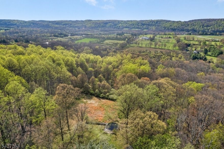Prepare to fall in love with this property!  Spectacular views and privacy on this farm assessed 15.92 acres.  This Shangri-la has both a charming cottage and an additional cabin. A country retreat an hour from NYC.  In the cottage there are 6 rooms; A Great Room, Kitchen, 2 Bedrooms, A Sitting Room and a Laundry Room.  The Kitchen and Bath were renovated in 2025 and new thermal windows were added then.. The cottage has 4 Dutch doors and a lovely stone fireplace and fabulous views from every window! In addition there is a log faced cabin on this property!  This rustic retreat could be a guest cottage, home office, art studio, etc. The surroundings would certainly be an inspiration for writers or artists. The cabin has a Kitchenette, Bath, Bedroom and large Living Room with a stone fireplace and original knotty pine paneling. This paradise is secluded but located minutes from shopping and major commuter routes. Highly ranked West Morris Central HS and Washington Township Elementary (Long Valley) schools. Sold in "as is" condition.