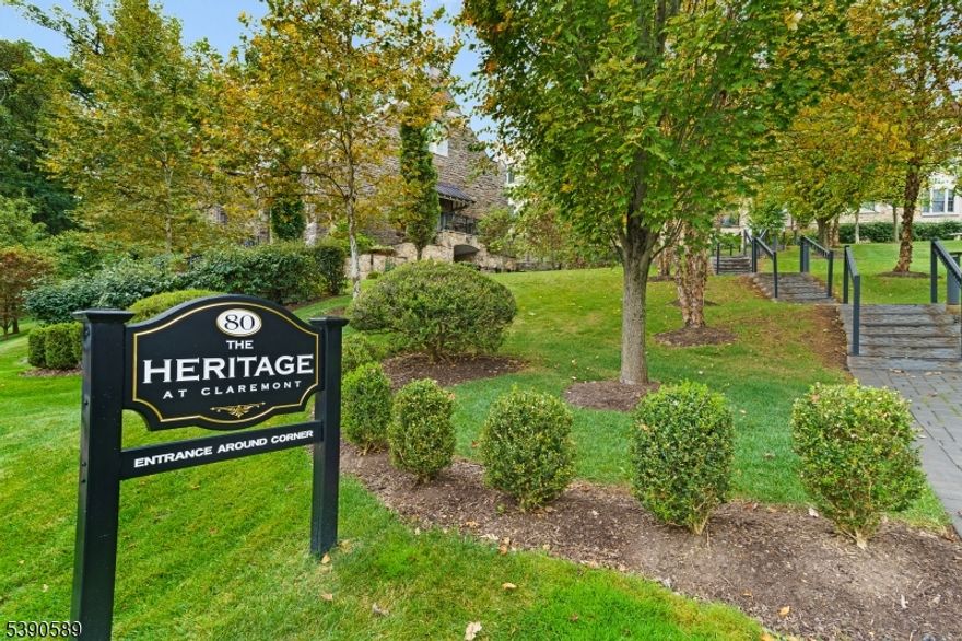 Experience refined living in this newly built 1-bedroom luxury residence at The Heritage, where timeless architecture meets modern convenience. Inspired by Bernardsville's rich architectural heritage, this boutique building features elegant natural stone and stucco exteriors, slate roofs, and professionally landscaped grounds, all just moments from town and the NYC train.Inside, this thoughtfully designed home boasts soaring 10-foot ceilings, a spacious open layout, and a private balcony or terrace. The gourmet kitchen is equipped with top-tier appliances, including a 42-inch Sub-Zero refrigerator and a gas Wolf range. The primary bath offers spa-like comfort with radiant heated floors and premium finishes throughout.Residents enjoy exceptional amenities, including doorman/concierge service, secure heated garage parking with private storage, and dual elevators for added convenience. The Heritage sets a new benchmark for luxury living in the heart of Bernardsville.